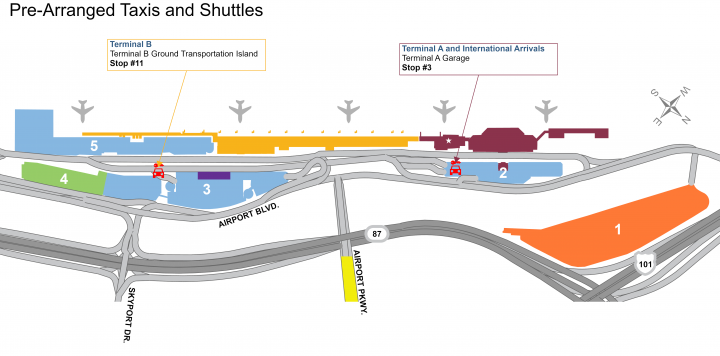 Door To Door Shuttles | San José Mineta International Airport